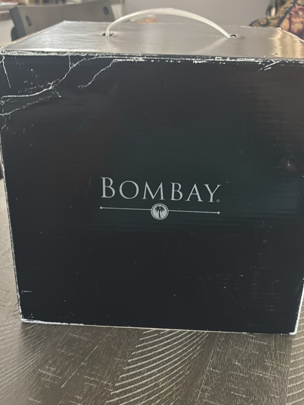 Bombay Company Baby Keepsake Display Curio Cabinet